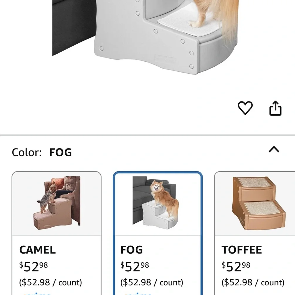 Gray Pet Steps